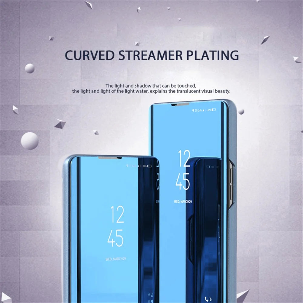 For Samsung Galaxy A15 4G Flip Leather Cover with Stand Full Body Protective Phone Case - Blue - 3