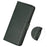 For Samsung Galaxy S25+ / S24+ Case Phone Stand Cover Cowhide Texture PU Leather Shell Wallet - Green - 5