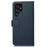 KHAZNEH For Samsung Galaxy S24 Ultra Case Leather Cell Phone Cover Wallet with RFID Blocking - Blue - 7