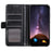 For Samsung Galaxy S25 / S24 Case Wallet Crazy Horse Texture PU Leather Phone Cover - Black - 2