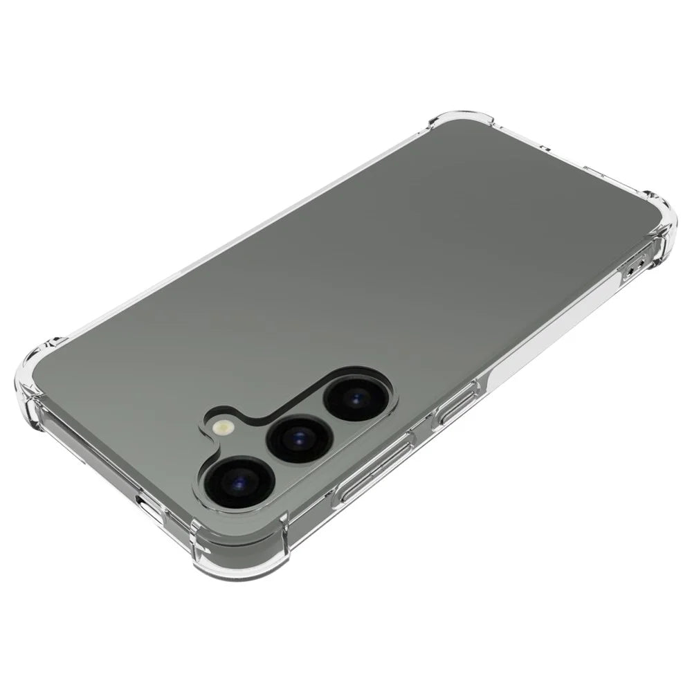 For Samsung Galaxy S24 Clear Case Non-slip Anti-drop TPU Phone Cover - 3