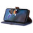 For Samsung Galaxy S25+ / S24+ Case Magnetic Closure Stand Phone Cover RFID Blocking Wallet - Sapphire - 4