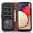 KHAZNEH Cell Phone Cover For Samsung Galaxy S25 / S24 Case Wallet Leather Shell (RFID Blocking Function) - Black - 4