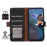 Wallet Phone Cover for Samsung Galaxy S25 / S24 Case RFID Blocking Phone Stand Shell - Black - 2