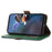 For Samsung Galaxy S25 / S24 Case Anti-Scratch RFID Blocking Wallet Stand Phone Cover Shell - Green - 4