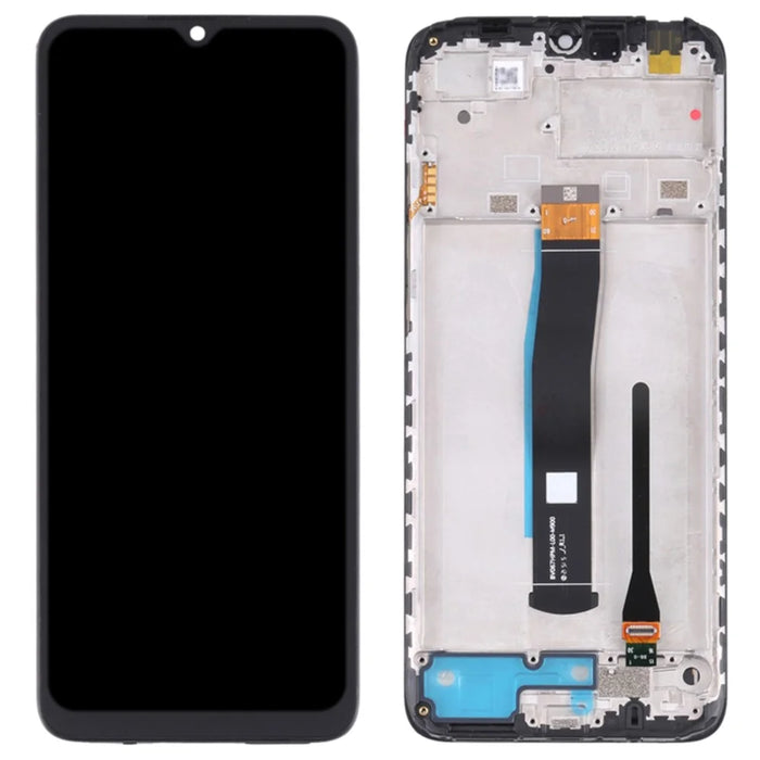 For Xiaomi Poco C40 Grade B LCD Screen and Digitizer Assembly + Frame Replacement Part (without Logo) - 1