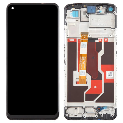 For Realme 9i 4G / Oppo A96 4G OEM Grade S LCD Screen and Digitizer Assembly + Frame Phone Part (Without Logo) - 1