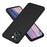 For iPhone 15 Case 2.2mm TPU Fiber Lining Anti-scratch Phone Cover - Black - 1