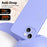 For iPhone 15 Case 2.2mm TPU Fiber Lining Anti-scratch Phone Cover - Black - 3