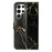 For Samsung Galaxy S24 Ultra Case Pattern Printing Leather Phone Protective Cover - Black Gold Marble - 5