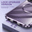 For iPhone 15 Pro Max Phone Case Compatible with MagSafe Tempered Glass+Aluminum Alloy+PC Cover - Black - 6
