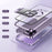 For iPhone 15 Pro Case Compatible with MagSafe Tempered Glass+Aluminum Alloy+PC Anti-drop Phone Cover - Black - 5