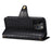 For iPhone 14 Pro Max Case Crocodile Texture Phone Cover with Wallet Stand - Black - 3