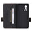 For Realme GT Neo 3 5G Case Hardware Decor Magnetic Clasp Leather Cover - Black - 5