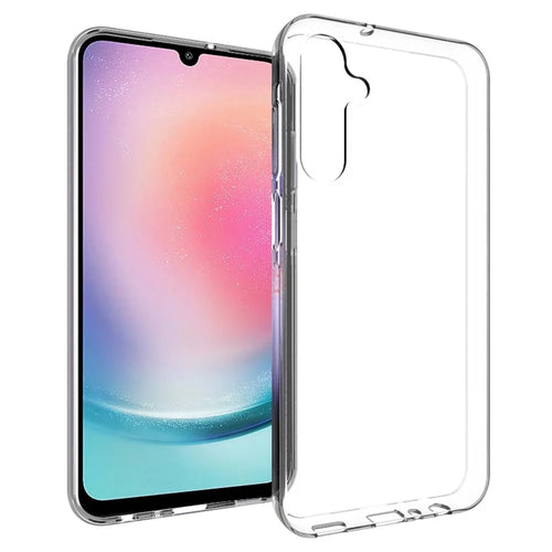 For Samsung Galaxy A25 5G (Global) (161.0 x 76.5 x 8.3mm) Clear Case Watermark-Free Glossy TPU Cover - 1