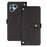 IDEWEI For Fairphone 5 Case PU Leather Card Holder Phone Cover - Black - 1