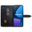 IDEWEI For Fairphone 5 Case PU Leather Card Holder Phone Cover - Black - 2