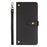 IDEWEI For Fairphone 5 Case PU Leather Card Holder Phone Cover - Black - 5