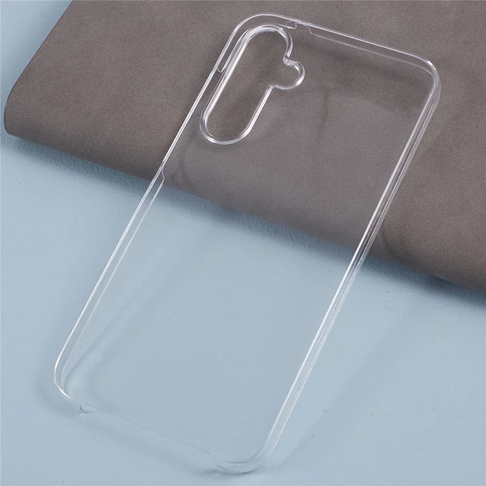 For Samsung Galaxy S23 FE Case Transparent Phone Cover with PET Screen Protector - 6