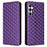 For Samsung Galaxy A05s 4G / M14 4G Case Magnetic Closing Leather Wallet Cover - Purple - 1