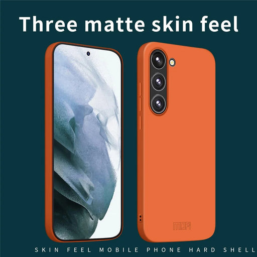 MOFI JK Qin Series For Samsung Galaxy S23+ Phone Case Anti-scratch Phone Cover - Orange - 2