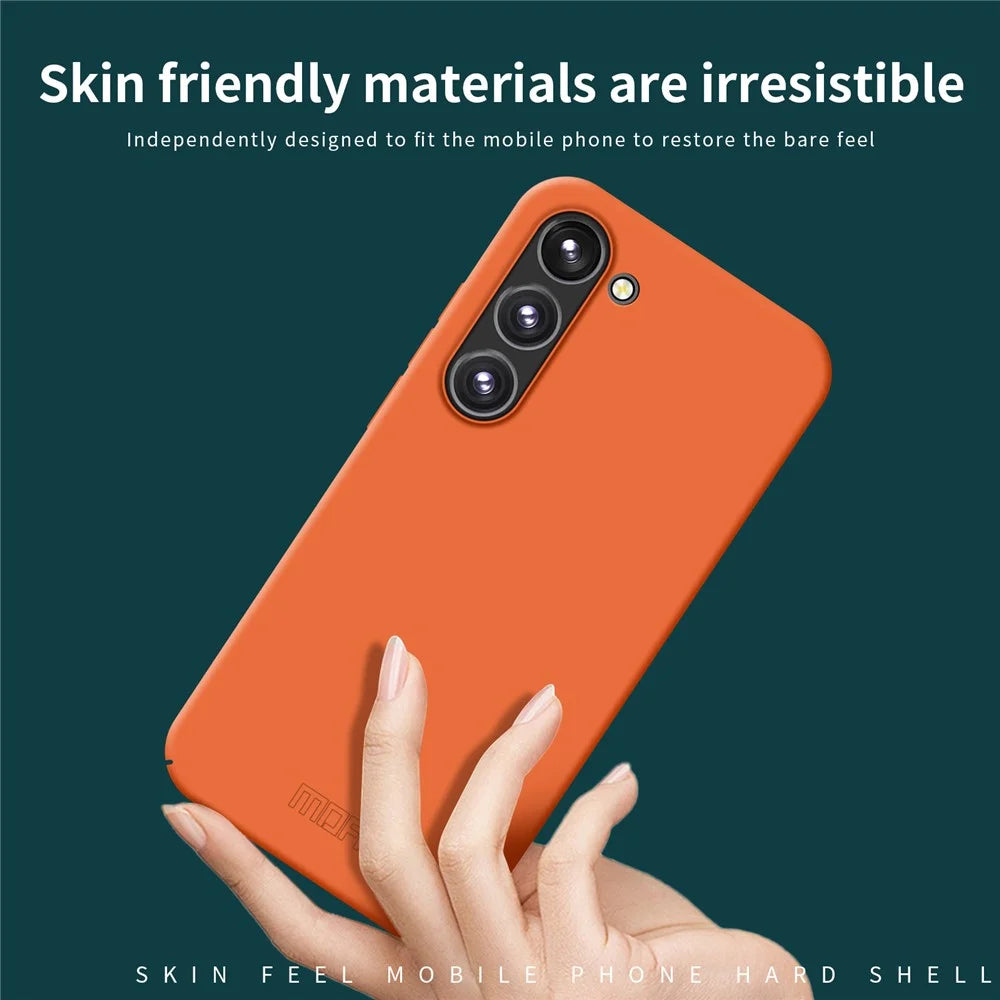 MOFI JK Qin Series For Samsung Galaxy S23+ Phone Case Anti-scratch Phone Cover - Orange - 3