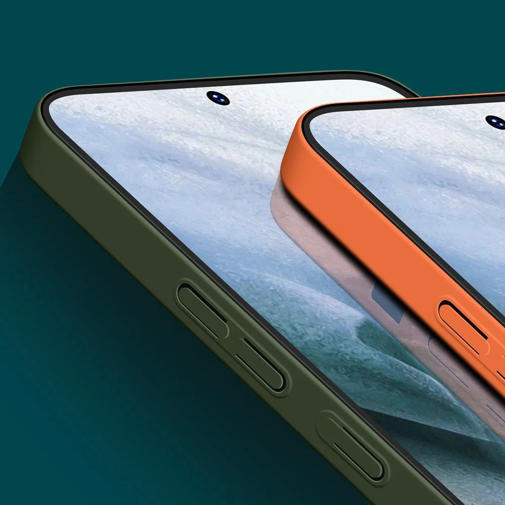 MOFI JK Qin Series For Samsung Galaxy S23 Ultra Case Matte Protective Phone Cover - Orange - 5