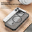 For iPhone 13 Pro 6.1 inch Matte Case Compatible with MagSafe Anti-Drop PC+TPU Phone Cover - Translucent - 2