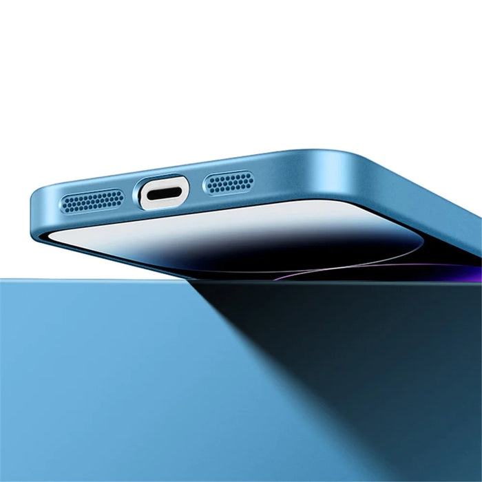 VOERO For iPhone 13 Pro Max Magnetic Case Kickstand Phone Cover with Lens Protector - Orange - 6