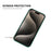 ENKAY HAT PRINCE For iPhone 15 Pro Max Case Drop-proof Precise Cutout Liquid Silicone Phone Cover - Blackish Green - 2