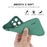 ENKAY HAT PRINCE For iPhone 15 Pro Max Case Drop-proof Precise Cutout Liquid Silicone Phone Cover - Blackish Green - 3