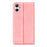 For Samsung Galaxy A05 4G Case PU Leather Phone Wallet Skin-touch Flip Cover - Pink - 6