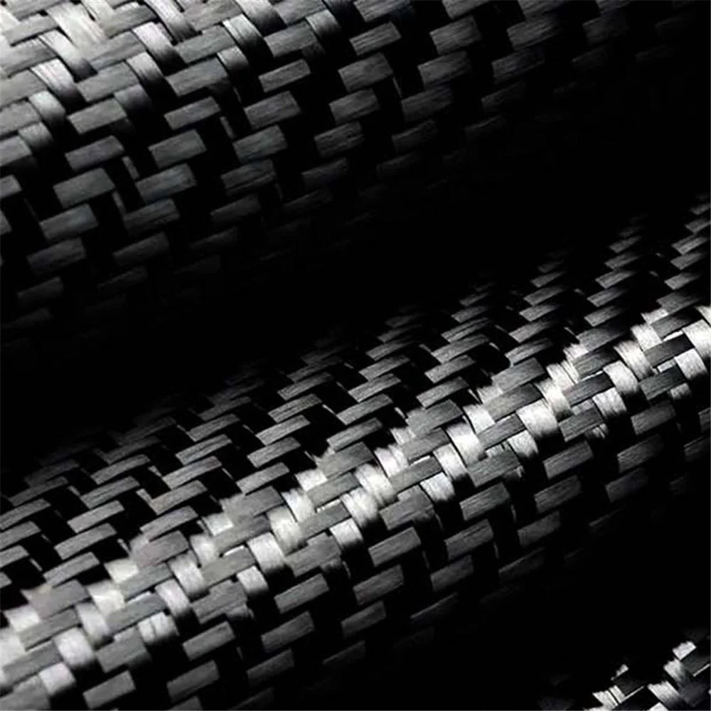 For iPhone 14 Pro Max Case Carbon Fiber Texture Hard PC Anti-drop Phone Cover - Black+Green - 2