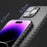 For iPhone 14 Pro Case Splicing Color Hard PC Drop-proof Phone Back Cover - Purple - 4
