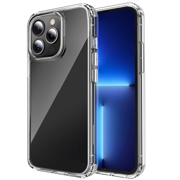 AHASTYLE PC06-N For iPhone 15 Pro Phone Case PC+TPU Shockproof Clear Cover - Transparent - 1