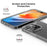 AHASTYLE PC06-N For iPhone 15 Pro Phone Case PC+TPU Shockproof Clear Cover - Transparent - 3