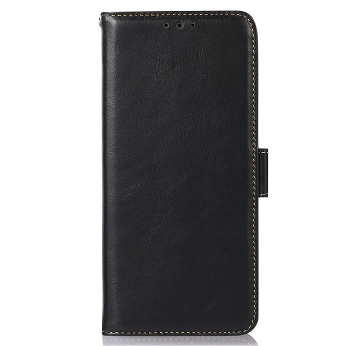For Samsung Galaxy S24 Ultra Case RFID Blocking Wallet Stand Phone Cover - Black - 7