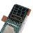 For Samsung Galaxy S24 Ultra Case RFID Blocking Genuine Cow Leather Wallet Phone Cover - Green - 4