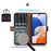 For Samsung Galaxy S24 Ultra Case RFID Blocking Genuine Cow Leather Wallet Phone Cover - Green - 5
