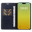 YIKATU YK-006 For iPhone 15 Case Leather Wallet Magnetic Litchi Texture Phone Shell Stand Cover - Navy Blue - 2