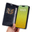 YIKATU YK-006 For iPhone 15 Case Leather Wallet Magnetic Litchi Texture Phone Shell Stand Cover - Navy Blue - 6