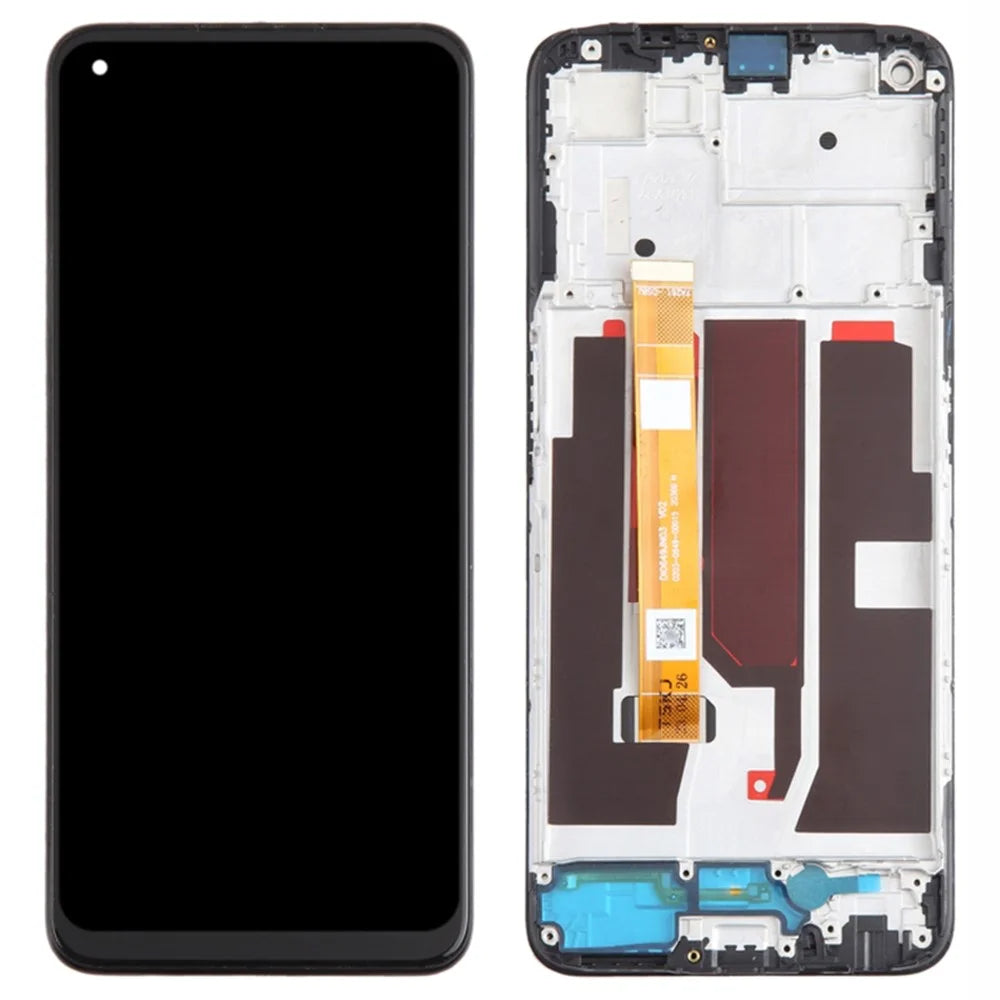 For Oppo A93 5G Grade B LCD Screen and Digitizer Assembly + Frame Replacement Part (without Logo) - 1
