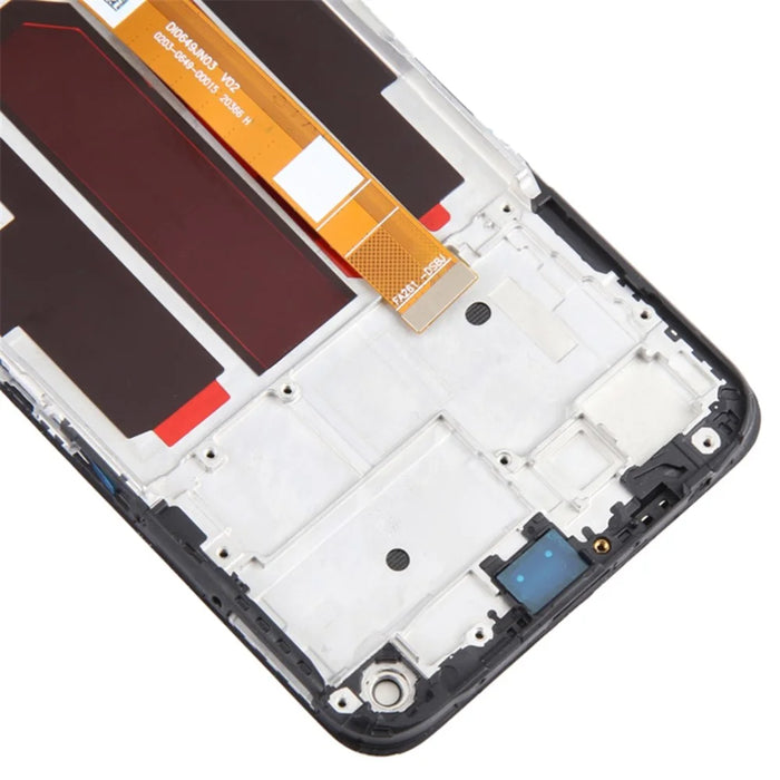 For Oppo A93 5G Grade B LCD Screen and Digitizer Assembly + Frame Replacement Part (without Logo) - 4