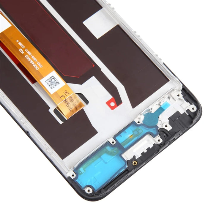 For Oppo A93 5G Grade B LCD Screen and Digitizer Assembly + Frame Replacement Part (without Logo) - 5