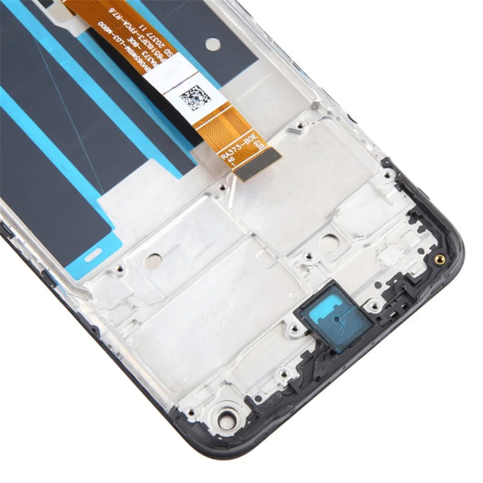 For Oppo A11s Grade B LCD Screen and Digitizer Assembly + Frame Replacement Part (without Logo) - 4
