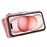 For iPhone 15 Magnetic Case Detachable PU Leather Zipper Wallet Cover - Rose Gold - 4