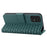 For Samsung Galaxy A33 5G Case Wallet Imprinted Rhombus Leather Cover - Green - 3