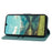 For Samsung Galaxy A33 5G Case Wallet Imprinted Rhombus Leather Cover - Green - 4