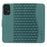For Samsung Galaxy A33 5G Case Wallet Imprinted Rhombus Leather Cover - Green - 5