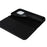 For iPhone 15 Case Litchi Texture Anti-scratch Genuine Cow Leather Cover Stand Wallet - Black - 7